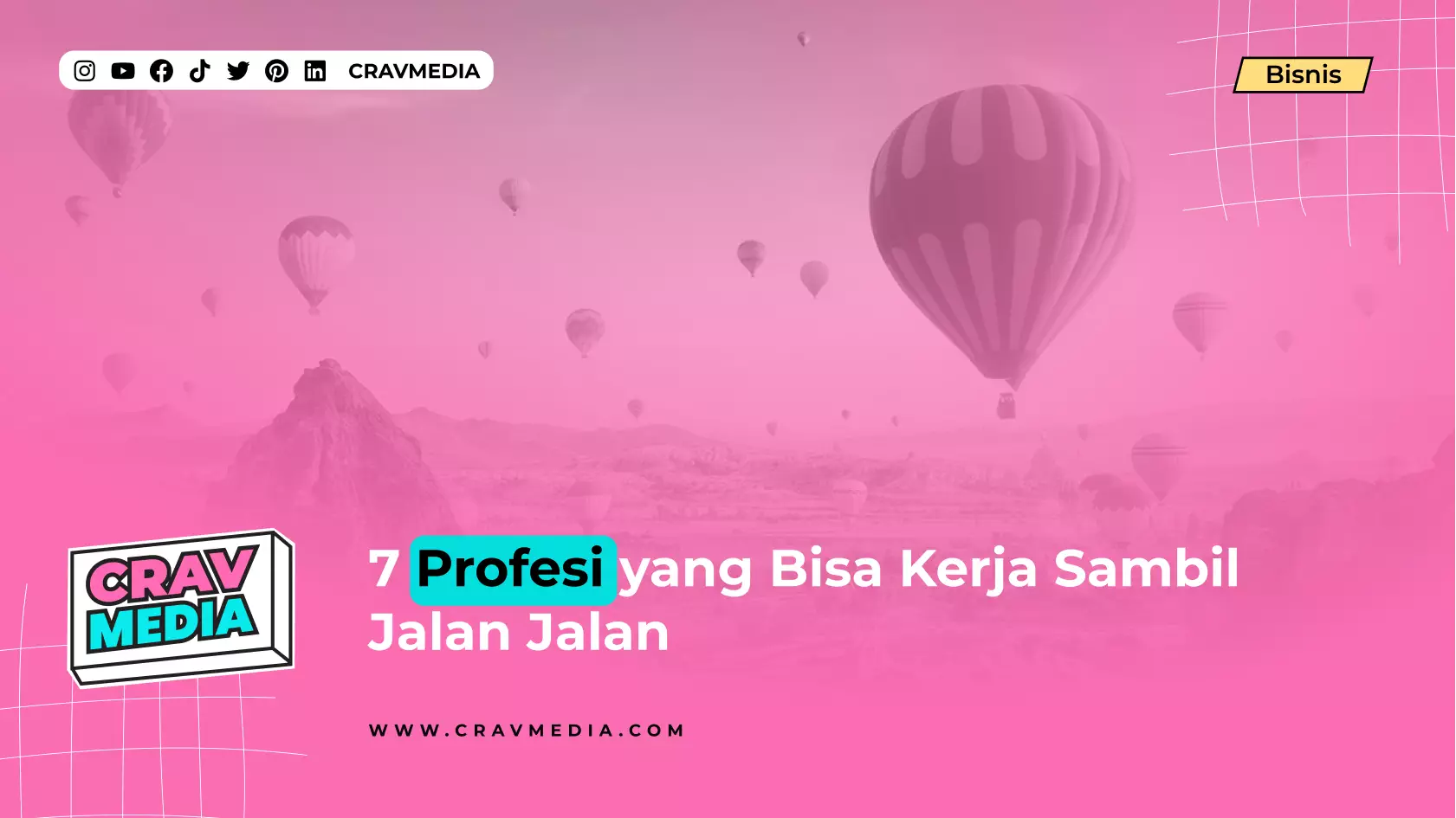 7 Profesi Yang Bisa Kerja Sambil Jalan Jalan - Cravmedia